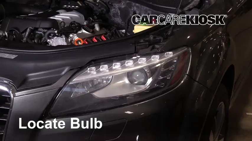 2013 Audi Q7 Premium 3.0L V6 Supercharged Lights Daytime Running Light (replace bulb)